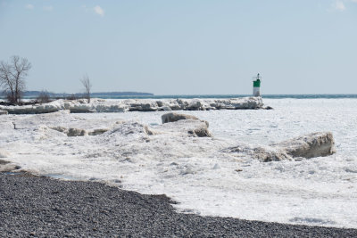 Wellington Rotary Beach along Lake Ontario