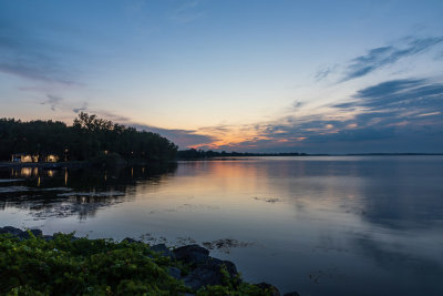 Bay of Quinte before sunrise