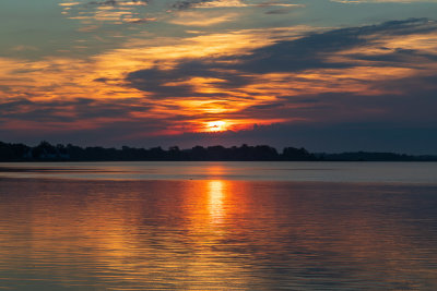 Sunrise along the Bay of Quinte