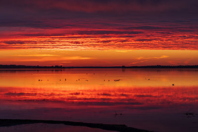 Bay of Quinte before sunrise 2022 October 12