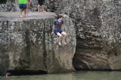 Helen Jumping In At Longpool