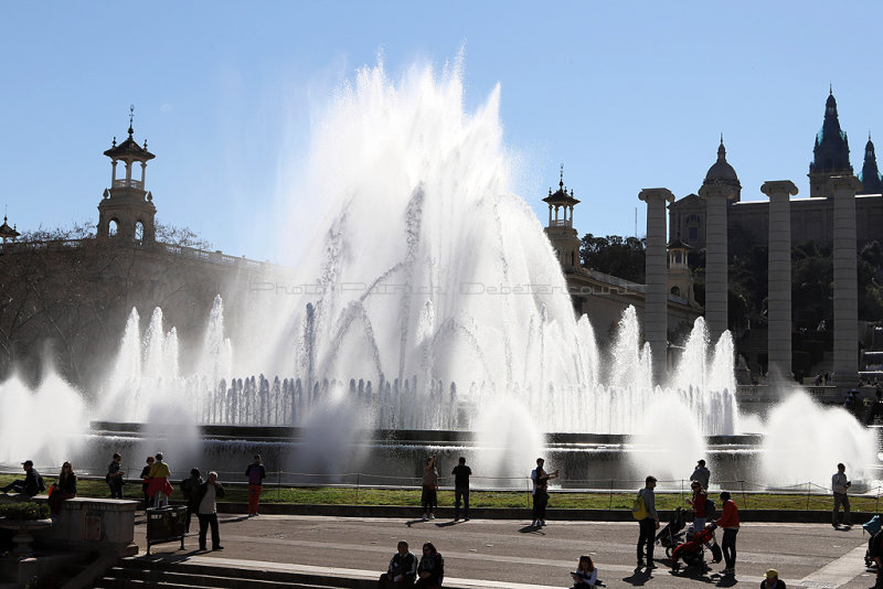 Dcouverte de la ville de Barcelone - Visite du parc Montjuic et du Poble Espanol