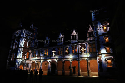 Spectacle sons et lumires du chteau de Blois