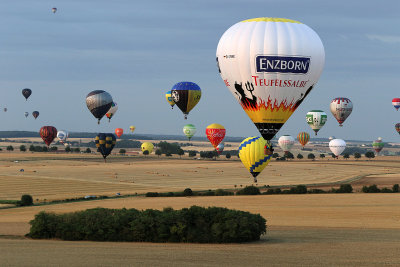 Grand Est Mondial Air Ballons 2019  Mon vol du soir du mardi 30 juillet