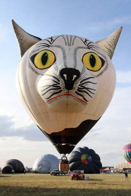 Grand Est Mondial Air Ballons 2019  Dcollage du soir du jeudi 1er aot 