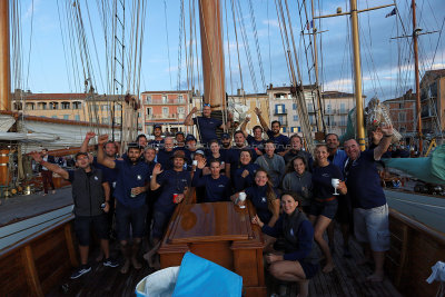 Voiles de Saint-Tropez 2019 - Mes photos de la journée de la goèlette Naema de 40,50 m de long