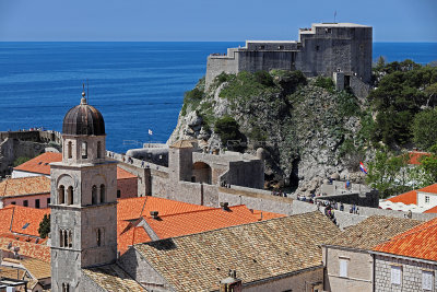 Découverte de la Croatie - Tour des remparts de la ville de Dubrovnik inscrite sur la liste de l'UNESCO