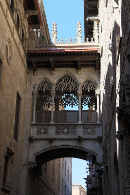 Dcouverte de la ville de Barcelone - Visite du quartier Barri Gotic