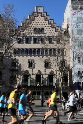 Barcelone : découverte des maisons de style art nouveau et marathon de Barcelone