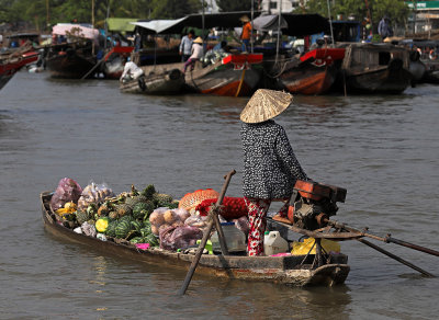 Two weeks in Vietnam - Découverte du marché flottant de Cai Rang