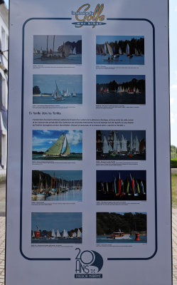 20 ans de la Semaine du Golfe - Exposition de photos sur le quai du port de Vannes