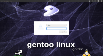 Gentoo VM