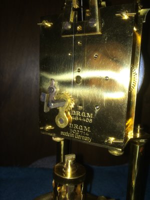 Back View Showing the Stamps