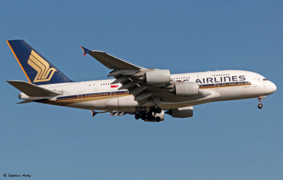 9V-SKK Airbus A380-841 Singapore Airlines 