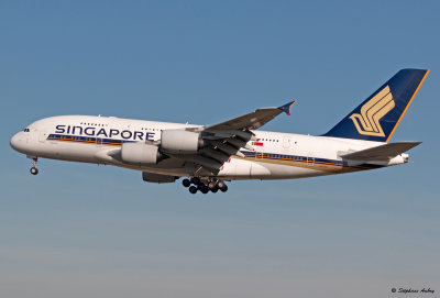 9V-SKF Airbus A380-841 Singapore Airlines 