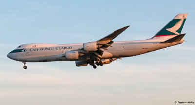 Boeing 747-867F Cathay Pacific Cargo B-LJM