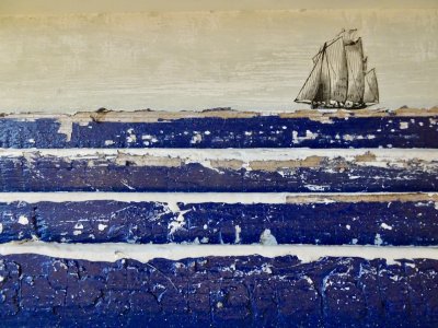 The ocean blue (detail) 