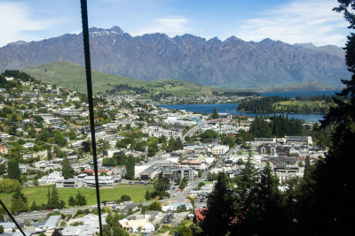 Queenstown from the Cable Car