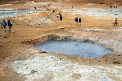 Namafjall Geothermal Mud Pits