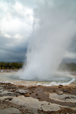 Strokkur Erupting