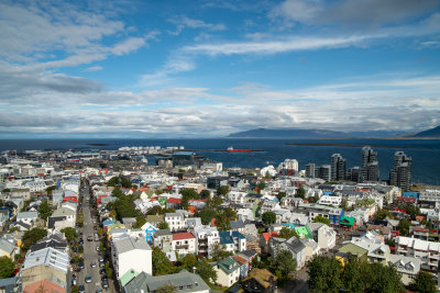 View of Reykjavik from Hallgrímskirkja