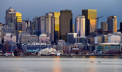 Seattle At Dusk