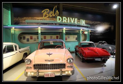 Autoworld Museum in Brussels: US Showroom