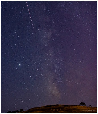 Perseid Meteor Shower & the Milky Way