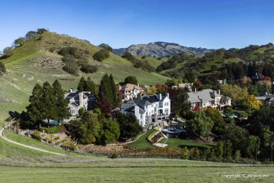 Mega houses nested in these beautiful hills