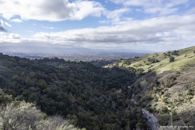 Vista of the Alum Rock Park