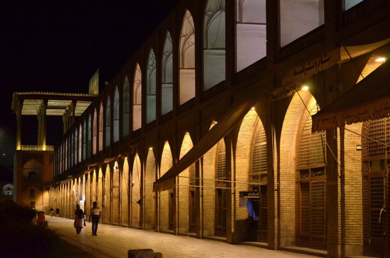 Naghsh-e Jahan Square at night - Isfahad