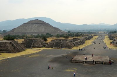 Avenue of the Dead and Pyramid of the Sun