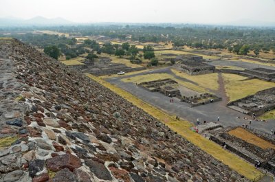 View from the Pyramid of the Sun