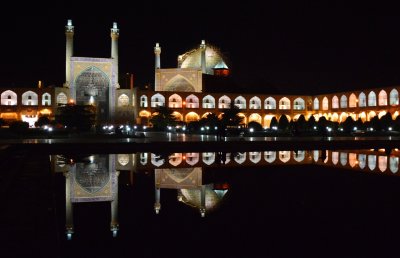 Naghsh-e Jahan Square at night - Isfahad
