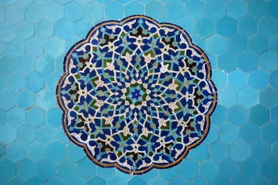 Ceramic Decoration - Jame Yazd Mosque