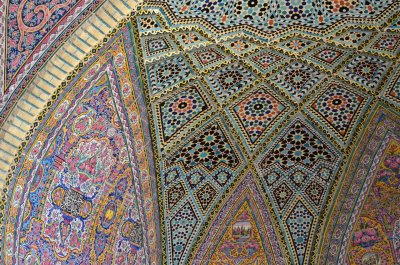 Ceramic Decoration in Vakil Mosque - Shiraz