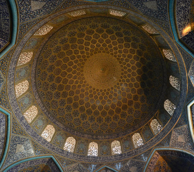 Dome, Sheikh Lotfollah Mosque - Isfahan