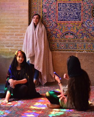 In Nasir-ol-Molk Mosque - Shiraz