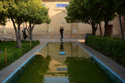 In the Mausoleum of the Poet Hafez - Shiraz