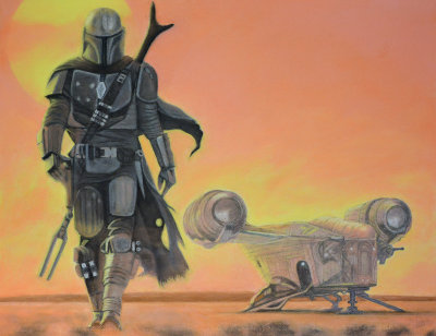 The Mandalorian - Soft Pastels