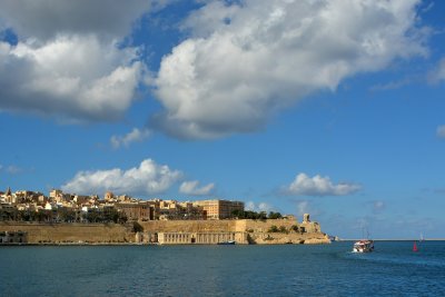 View from the Sea - Valletta