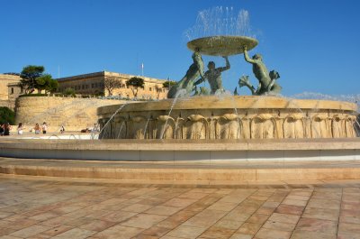Triton Fountain - Valletta