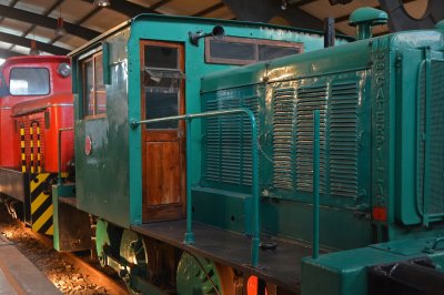 Diesel Locomotive. Carterpillar, Vulcan Iron Works (USA), 1953