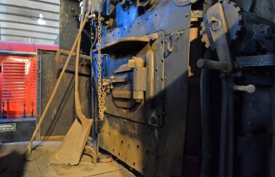 Cabin of a Steam Locomotive