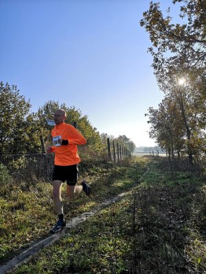 30 km, op 6 km punt