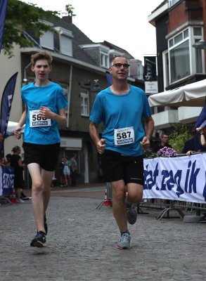 5 km, 2de en 3de ronde