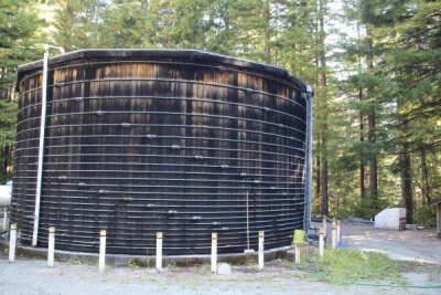 CCC-built Redwood Water Tank