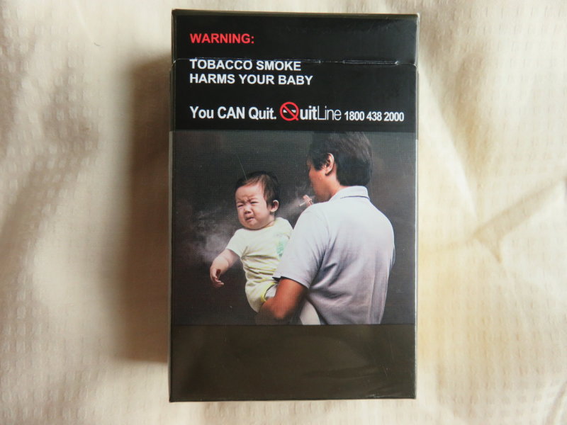 Singapore cigarette pack