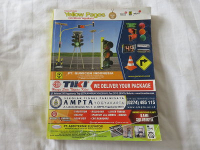 Yogyakarta yellow pages telephone directory