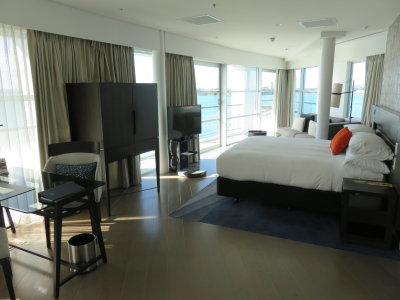 Auckland my room Hilton Hotel